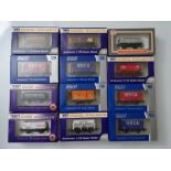 OO GAUGE MODEL RAILWAYS: A mixed group of DAPOL wagons as lotted - VG/E in G/VG boxes (12) #1