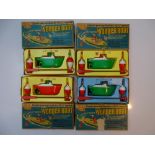 VINTAGE TOYS: A group of four Wonder Boat sets by WRENN - appear mostly complete - G/VG in F/G boxes