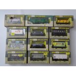 OO GAUGE MODEL RAILWAYS: A mixed group of WRENN wagons as lotted - VG/E in G/VG boxes (12) #19