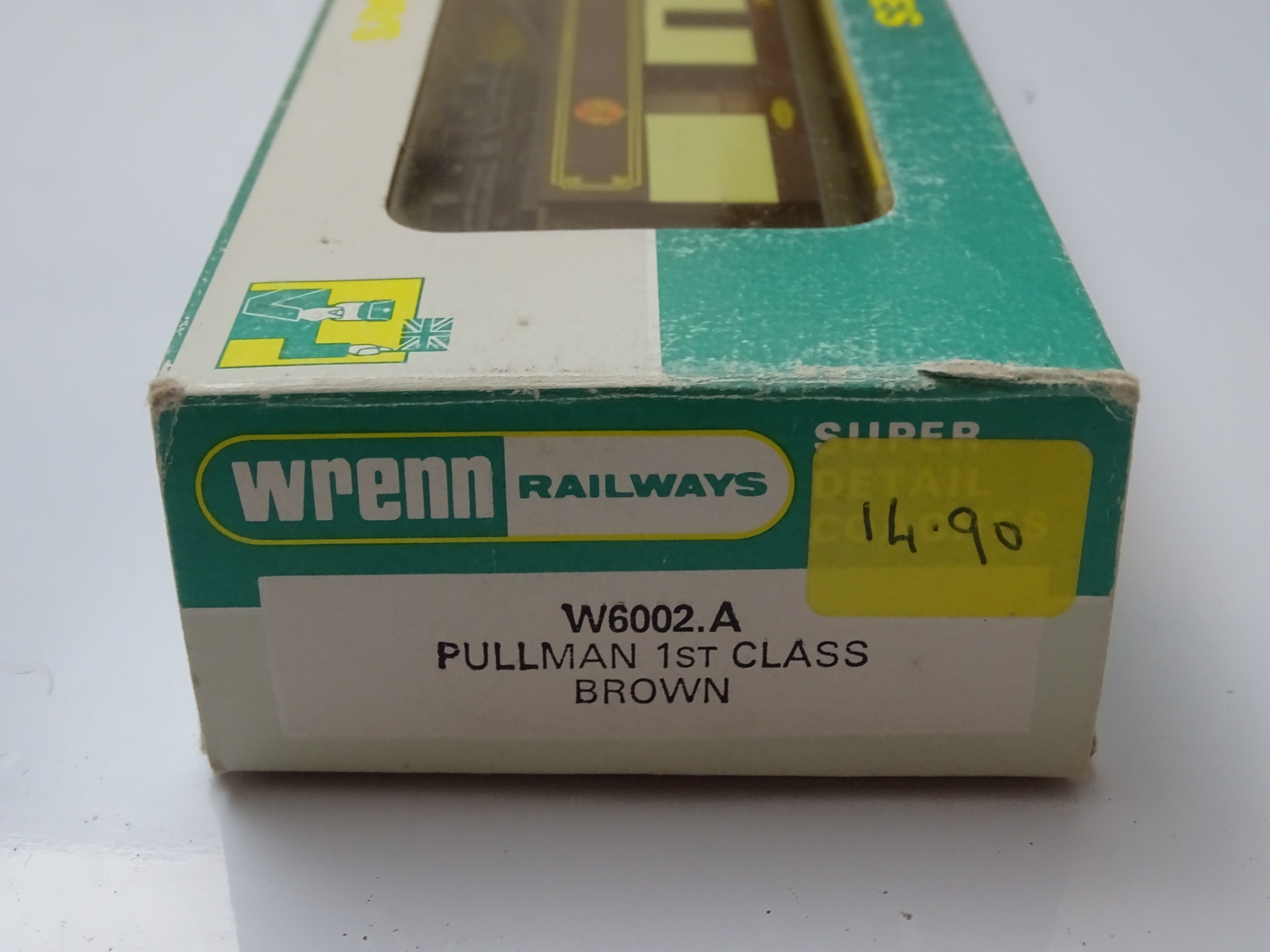 OO GAUGE MODEL RAILWAYS: A WRENN W6002A 1st Class Pullman Car 'Audrey' with white tables - VG in G - Bild 2 aus 2