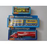 MATCHBOX: A small group of SUPERKINGS models to include: K11 Dodge, K21 Ford Transcontinental and