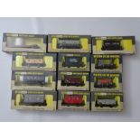 OO GAUGE MODEL RAILWAYS: A mixed group of WRENN wagons as lotted - VG/E in G/VG boxes (12) #29
