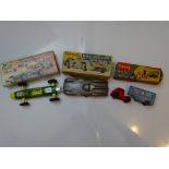 VINTAGE TOYS: A group of TRI-ANG MINIC Hiway and Push and Go Models - as lotted - F/G in F/G