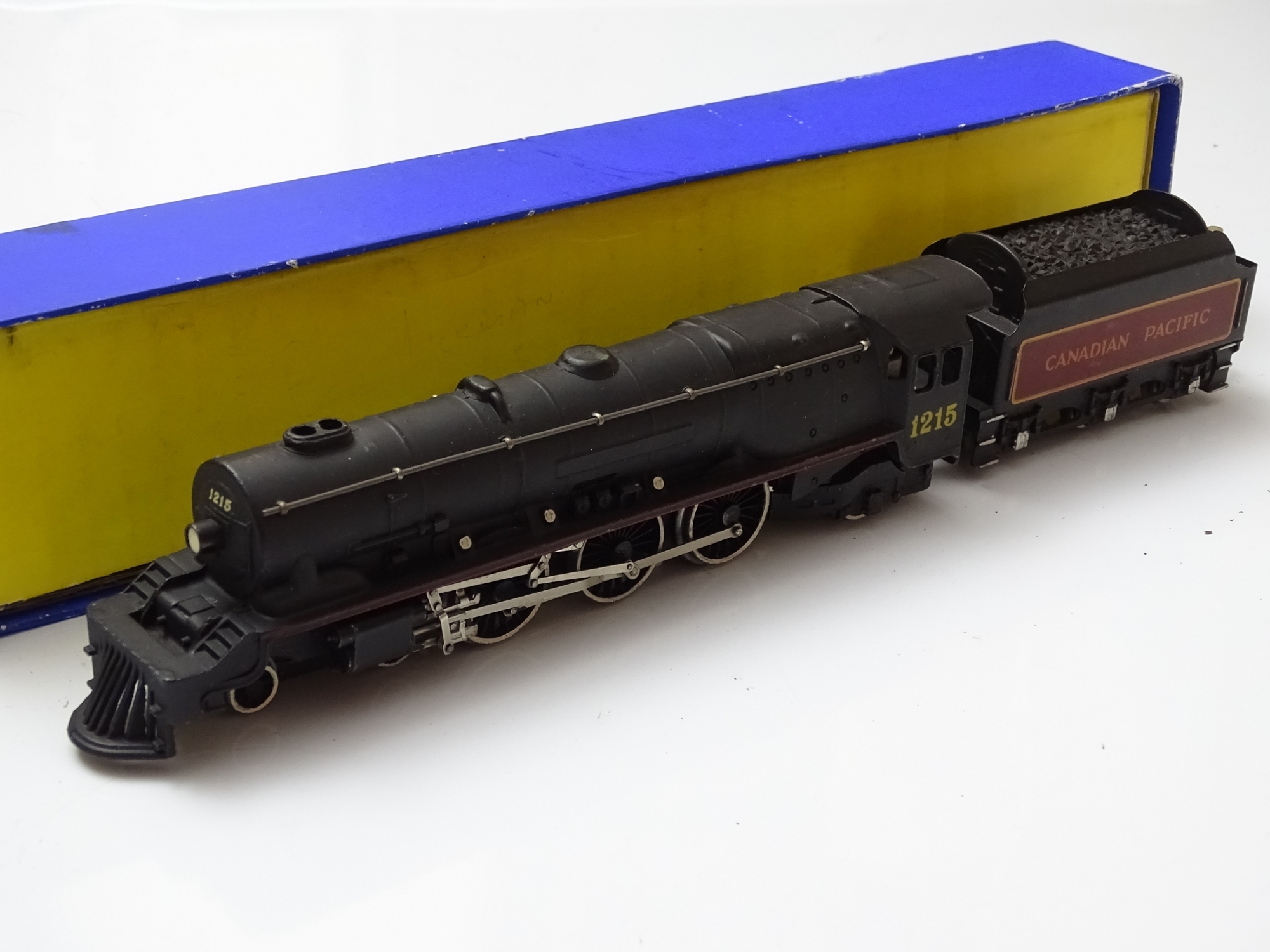 OO GAUGE MODEL RAILWAYS: A rare HORNBY DUBLO EDL3 3-rail Duchess Class steam locomotive produced