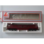 OO GAUGE MODEL RAILWAYS: A LIMA Class 52 diesel locomotive in BR maroon livery - 'Western Gladiator'