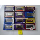 OO GAUGE MODEL RAILWAYS: A mixed group of DAPOL wagons as lotted - VG/E in G/VG boxes (12) #7