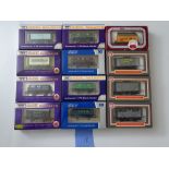 OO GAUGE MODEL RAILWAYS: A mixed group of DAPOL wagons as lotted - VG/E in G/VG boxes (12) #18