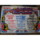 THE GREAT BRITISH MUSIC FESTIVAL - (OLYMPIA LONDON - New Year Period 31 Dec 1975 - 3rd Jan 1976 -