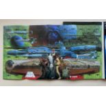 STAR WARS - Noriyoshi Ohrai Poster (1978) - Complete and intact magazine "Town Mook: An Invitation