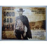 THE GOOD, THE BAD & THE UGLY (2008 Release) - UK Quad Film Poster - Park Circus Release - Unique