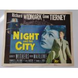 NIGHT AND THE CITY (1950) Jules Dassin English wrestling, film noir gambling crime thriller ("The