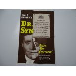 DR SYN (1963) (alias the Scarecrow) -UK Double Crown - Folded, Fine