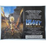 HEAVY METAL (1981) Sci/Fi Fantasy Stories Anthology based on the magazine of the same name - UK Quad