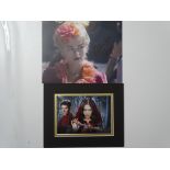 AUTOGRAPHS: KATIE MCGRATH - A signed 'DRACULA' 10" x 8" colour photograph together with a mounted '