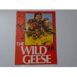 A selection of WILD GEESE (1978) Film memorabilia to include: JOAN ARMATRADING 7" Single, a 12"