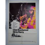 CLINT EASTWOOD: DIRTY HARRY (1971) - One Sheet mov