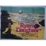 RYAN'S DAUGHTER (1970) - UK Quad film poster 30" x 40" (76 x 101.5 cm) - corner paper loss, small