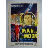 MAN IN THE MOON (1960) - UK One Sheet Film Poster (27” x 40” – 68.5 x 101.5 cm) – Folded