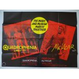 MUSIC: QUADROPHENIA / MCVICAR (1980) Double Bill UK Quad Film Poster (30" x 40")