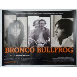 BRONCO BULLFROG (1969) - 2010 BFI RELEASE UK Quad film poster 30" x 40" (76 x 101.5 cm) (30" x 40")