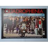 MUSIC: QUADROPHENIA (1979) - Hard to Find POLYDOR SOUNDTRACK US PROMOTIONAL POSTER - The poster