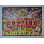 THUNDERBIRDS ARE GO (1966) - Reproduction Commercial Poster (circa 1980) (37.5" x 27.5")