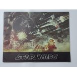 STAR WARS (1977) Cinema Brochure - Folded / Flat as issued