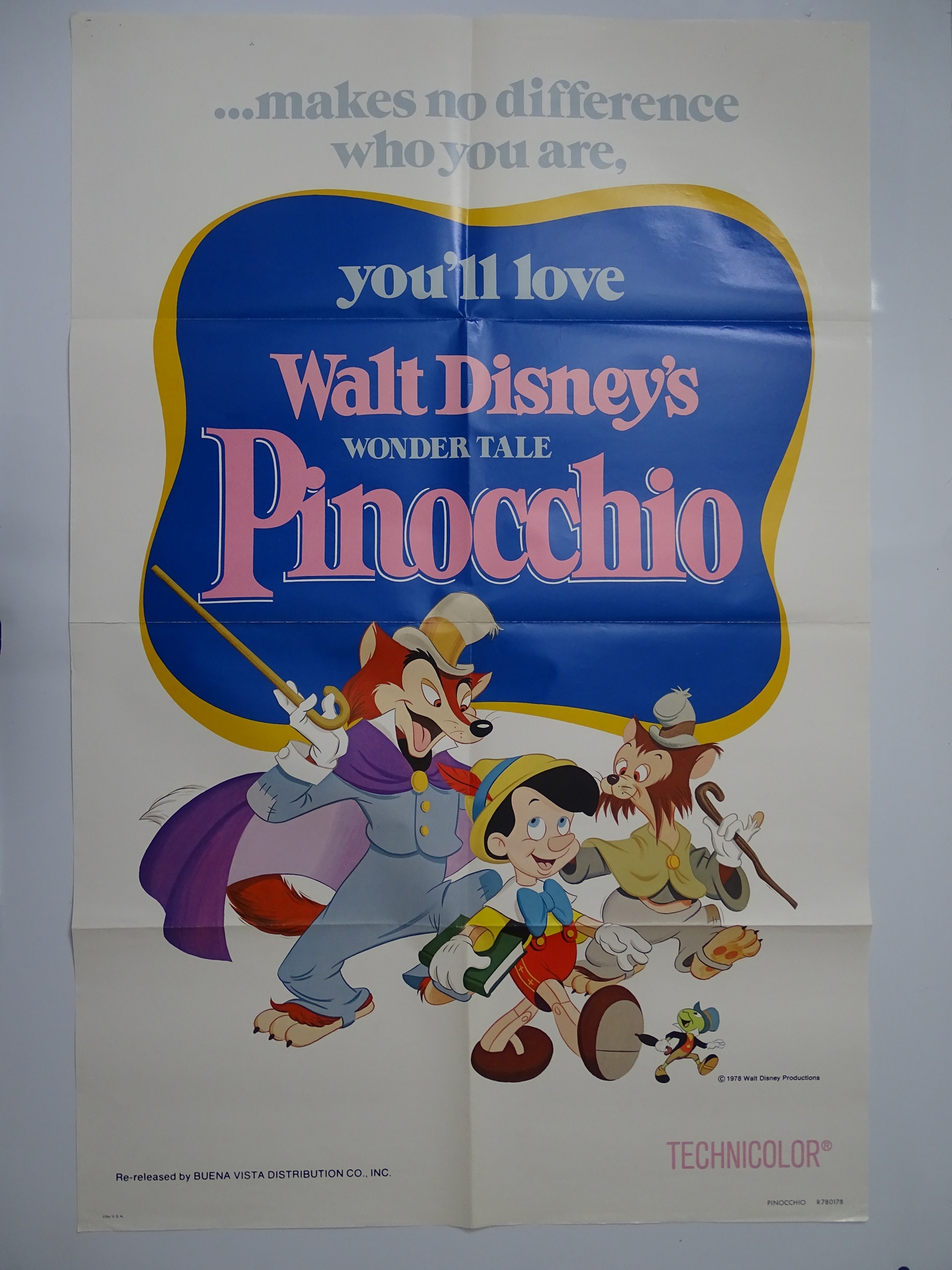 WALT DISNEY: A selection of modern release folded UK Quad and International One Sheet movie - Image 6 of 7