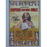 DEATH ON THE NILE - (1978) - UK One Sheet Film Poster (27” x 40” – 68.5 x 101.5 cm) Rolled - Very