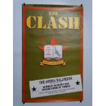 MUSIC: THE CLASH - A pair of posters to include 'THE FUTURE IS UNWRITTEN - KNOW YOUR RIGHTS' concert