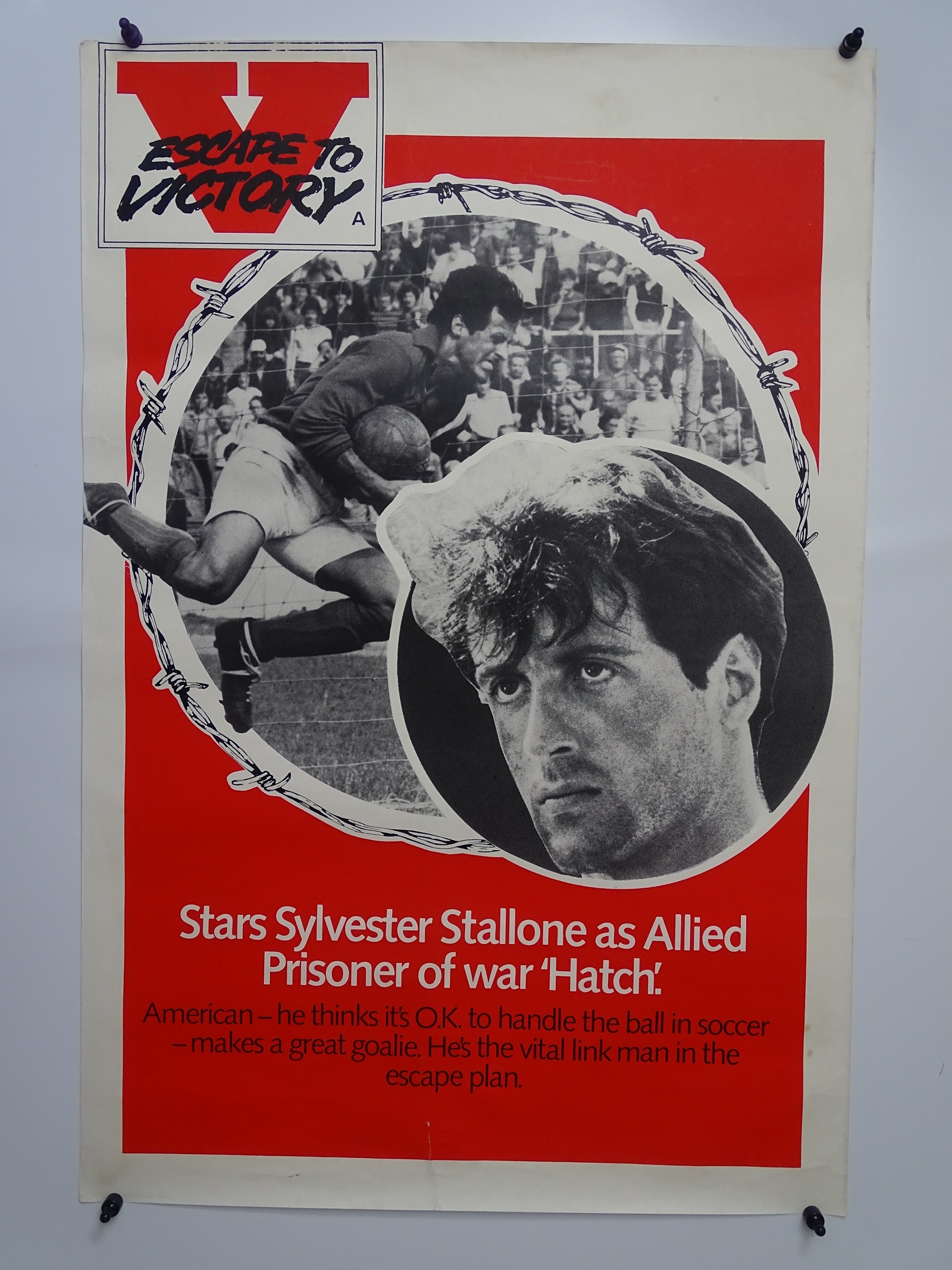 ESCAPE TO VICTORY (1981) 2 x Marler Hayley Double Crown Film Posters - for this classic film - Image 2 of 2