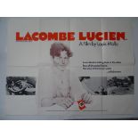 LACOMBE LUCIEN (1974) - UK Quad film poster 30" x 40" (76 x 101.5 cm) (30" x 40") for the French