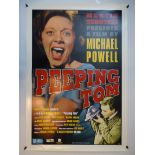 PEEPING TOM (1960) - 1999 re-release - International One Sheet - rolled