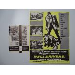 HELL DRIVERS (1957) - MOVIE LIFT BILL (22" x16.5” - 56cm x 42cm) contained within ad sales leaflet