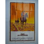 WESTERN FILM MEMORABILIA: A group of mixed Film Posters to include: 3 x UK Quad Posters BUCKSKIN (