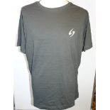 Film / Production Crew Issued Clothing: - A group of three men's stunt crew XL T-Shirts: 2 x grey: