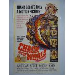 CRACK IN THE WORLD (1965) - US One Sheet Movie poster (27” x 40” – 68.5 x 101.5 cm)