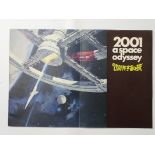 2001: A SPACE ODYSSEY (1968) Japanese Press Campaign Book featuring the famous space wheel image
