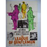 THE LEAGUE OF GENTLEMEN (1960) - British One Sheet film poster - 27" x 40" (68.5 x 101.5 cm) -