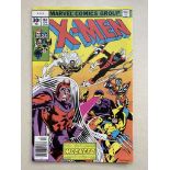 UNCANNY X-MEN #104 - (1977 - MARVEL CENTS Copy) - First appearance of the Starjammers + Magneto