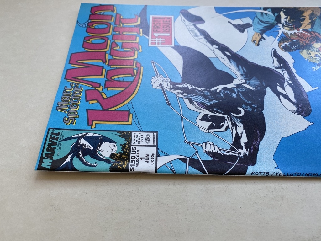 MARC SPECTOR: MOON KNIGHT #1 - (1989 - MARVEL - Cents/Pence Copy) - A HOT modern key - Sal - Image 2 of 9