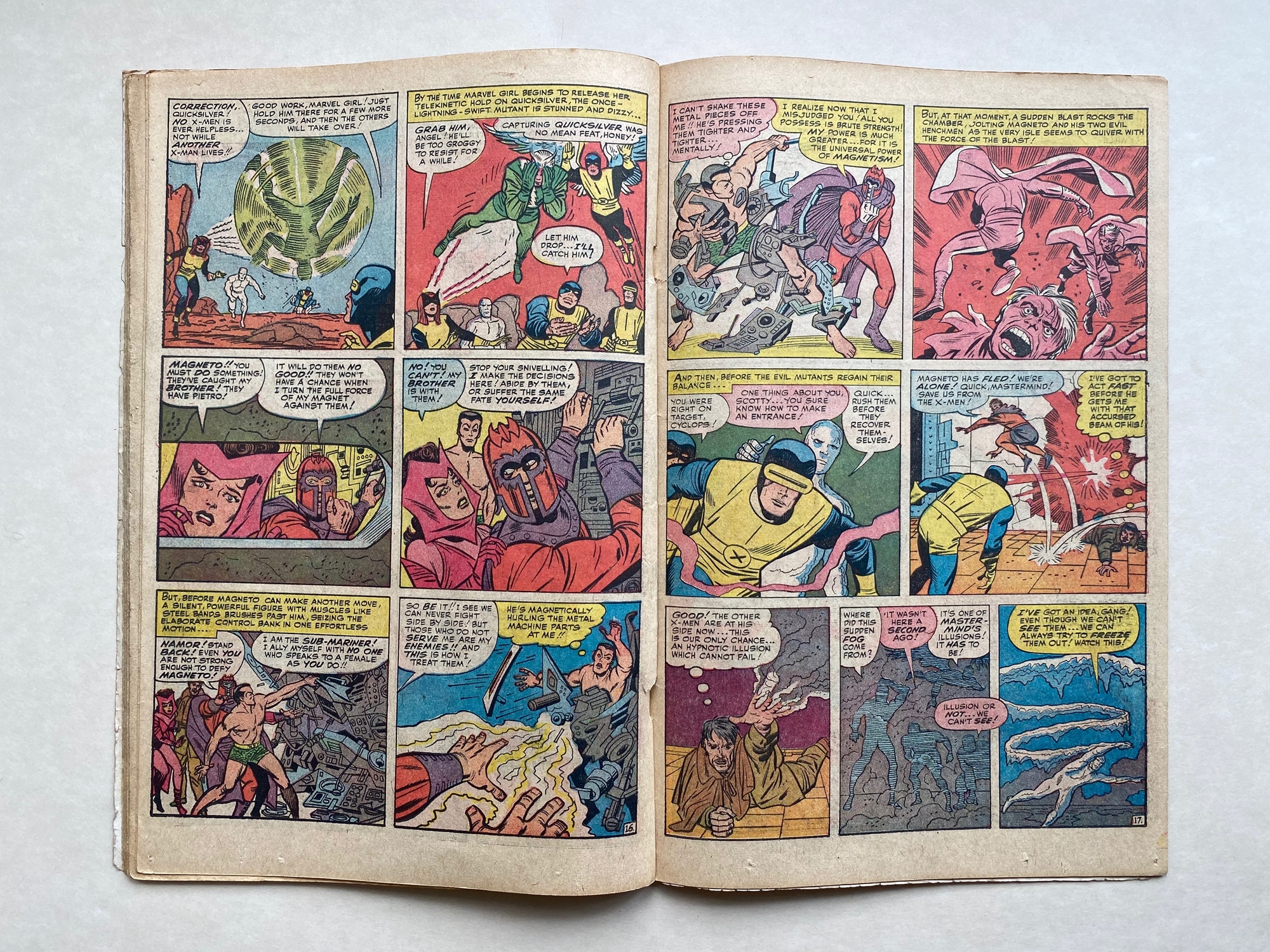 UNCANNY X-MEN #6 - (1964 - MARVEL - Pence Copy) - Sub-Mariner and Brotherhood of Evil Mutants - Image 8 of 9