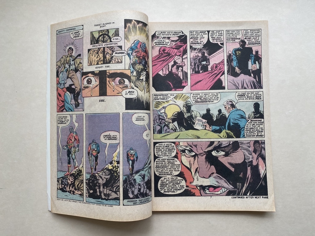 ASTONISHING TALES: DEATHLOK #25 - (1974 - MARVEL - Pence Copy) - First appearances of Deathlok the - Image 9 of 10