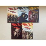 300 #1, 2, 3, 4, 5 (5 in Lot) - (1998 - DARK HORSE - Direct Sales Copy) - Frank Miller story,