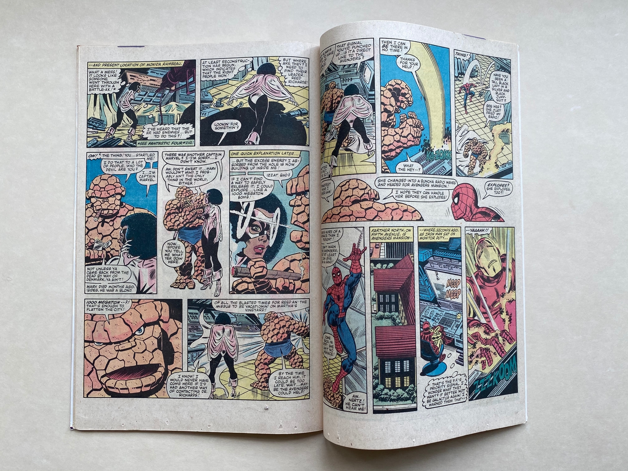 AMAZING SPIDER-MAN KING-SIZE ANNUAL #16 - (1982 - MARVEL - Cents/Pence Copy) - Origin & first - Image 8 of 9