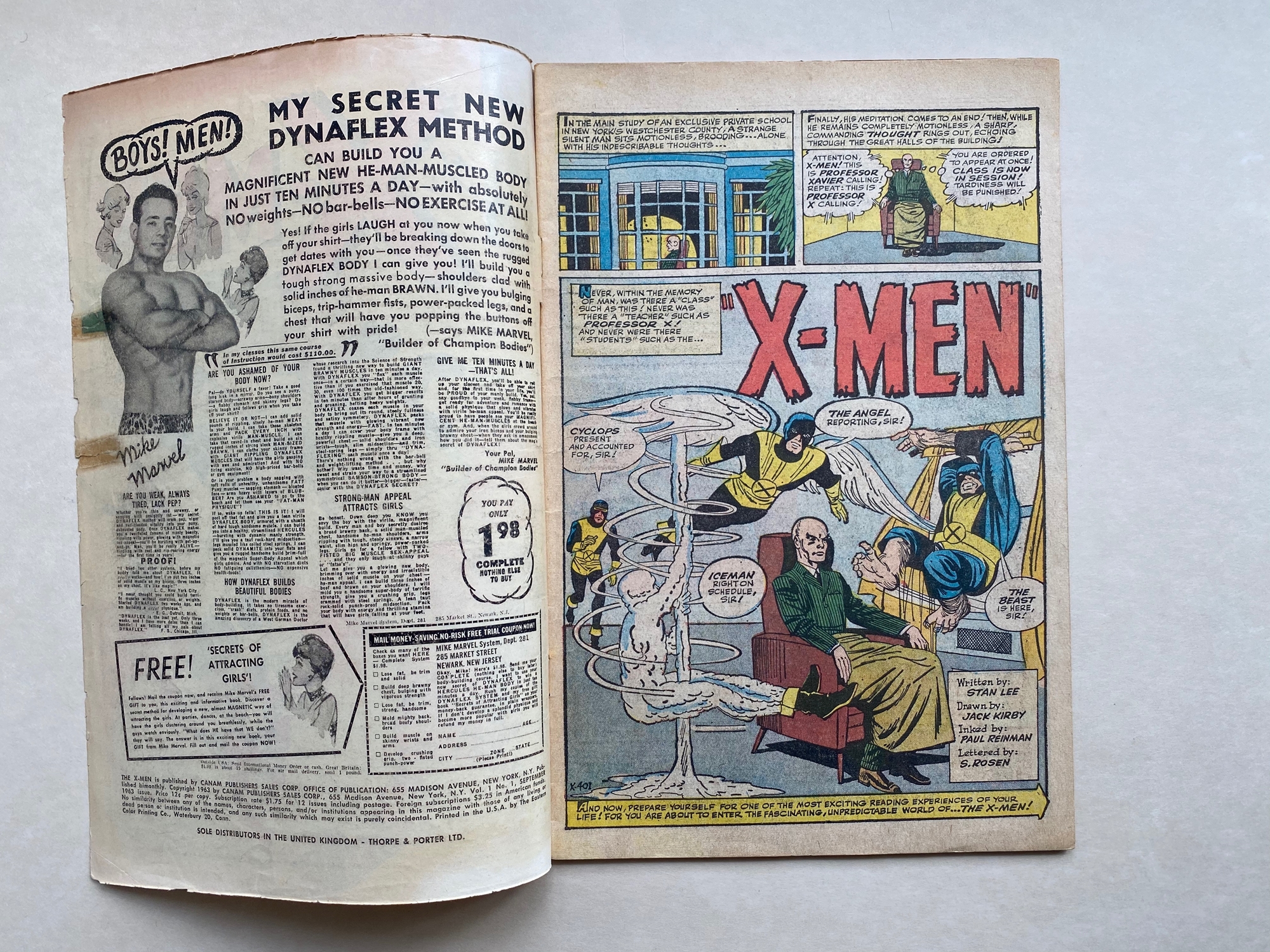 UNCANNY X-MEN #1 - (1963 - MARVEL - Pence Copy) - One of the most important Marvel Silver Age keys - - Image 5 of 9