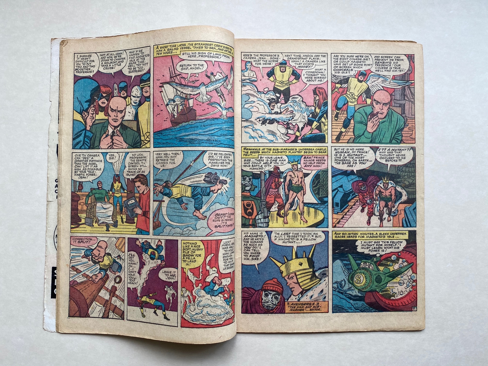 UNCANNY X-MEN #6 - (1964 - MARVEL - Pence Copy) - Sub-Mariner and Brotherhood of Evil Mutants - Image 6 of 9