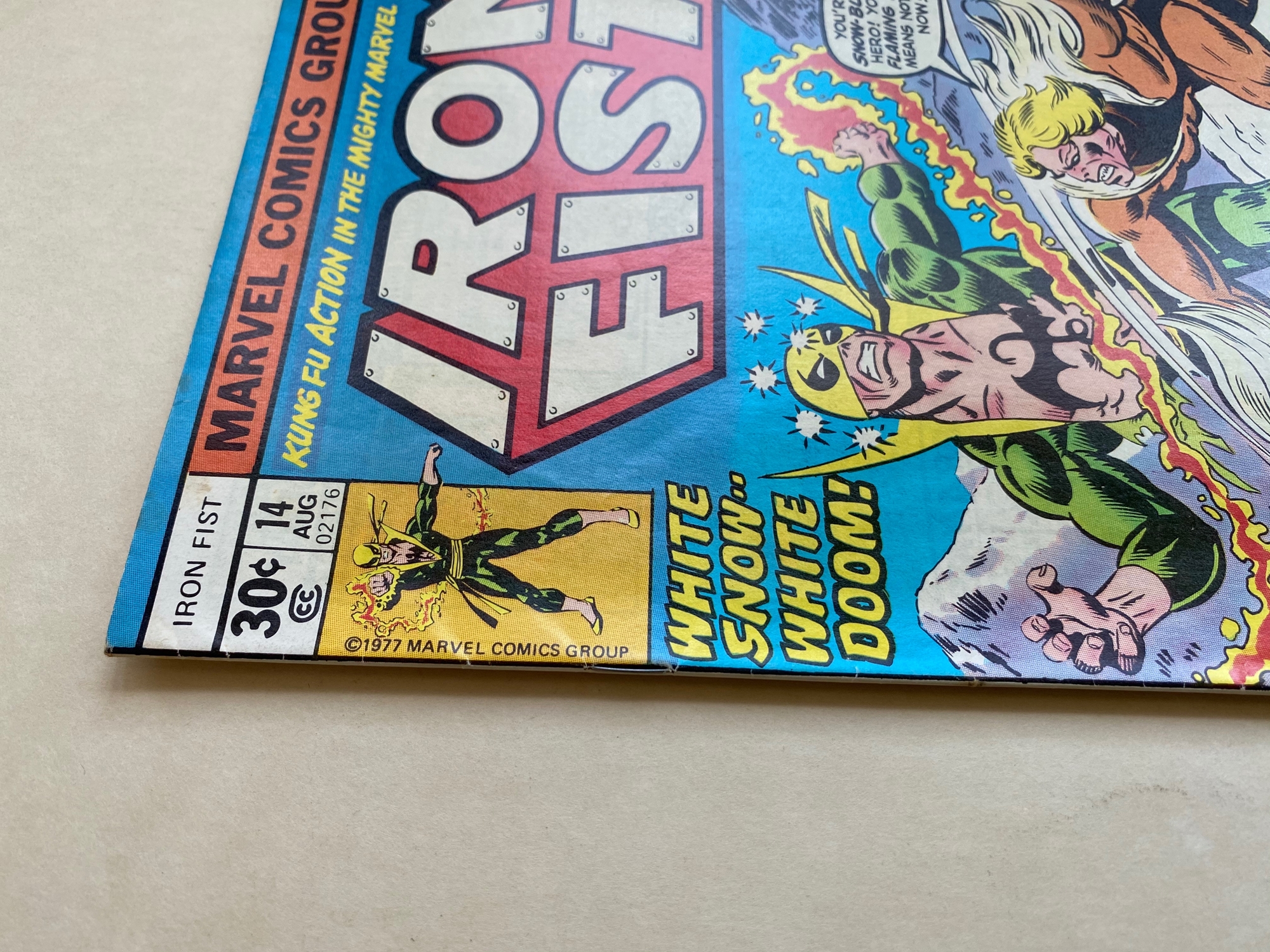 IRON FIST #14 - (1976 - MARVEL - CENTS Copy) - First appearance of Sabretooth - Al Milgrom cover - Image 3 of 9
