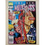 NEW MUTANTS #98 - (1991 - MARVEL - Cents Copy) - First appearance of Deadpool + the first