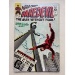 DAREDEVIL #8 - (1965 - MARVEL - CENTS Copy) - Origin and first appearance of the Stilt-Man - Wally